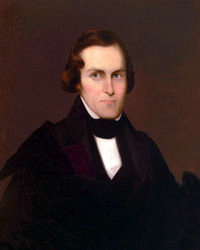 A portrait of Samuel Eells, the founder of Alpha Delta Phi