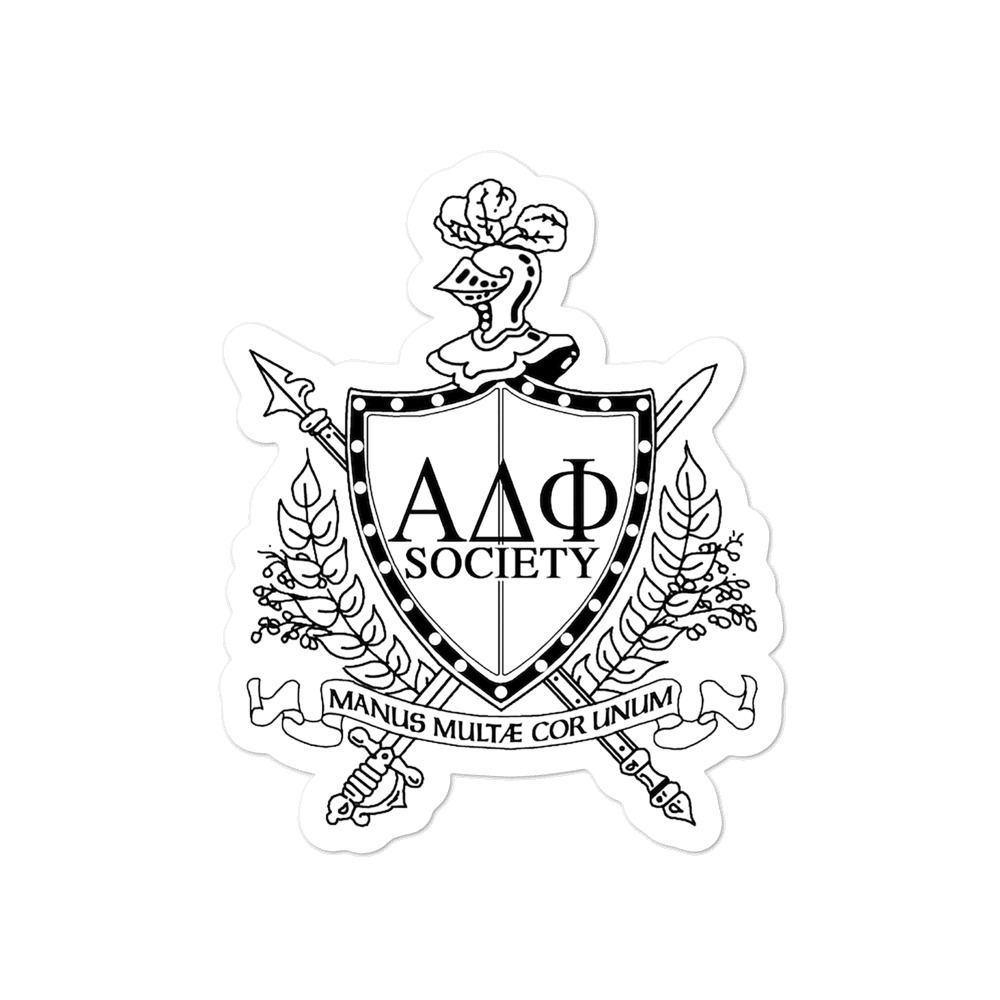 Society Crest Sticker - Image 2