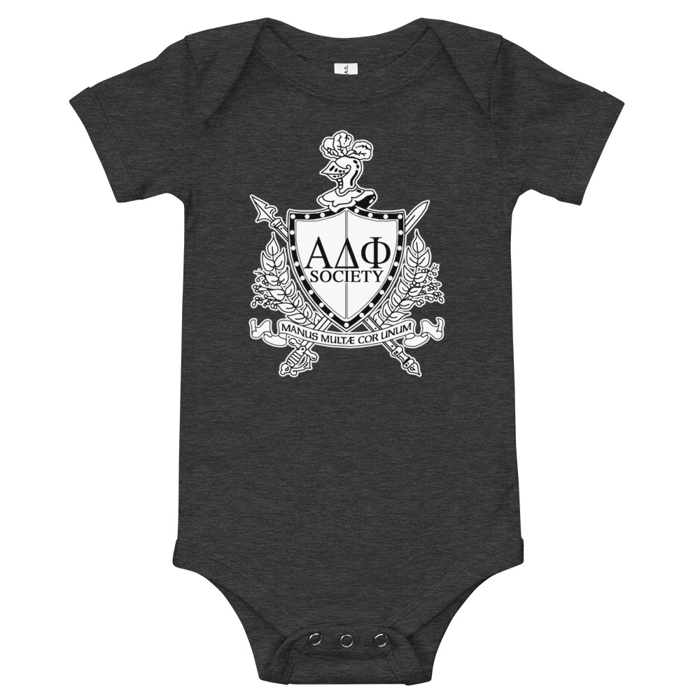 Society Crest Baby Onesie