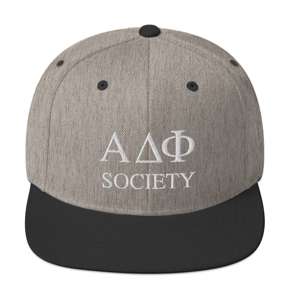 ADPS Greek Letters Snapback Hat - Image 5