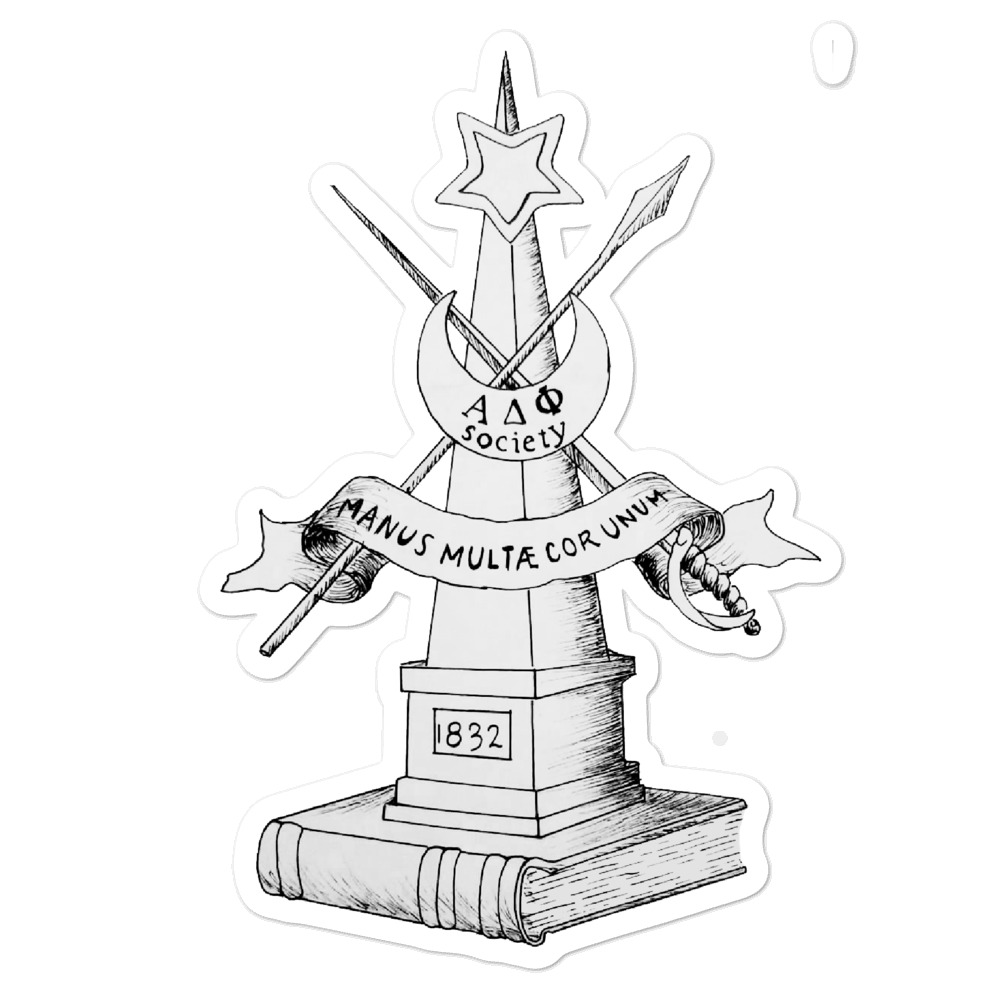 Sword, Spear, and Monument Sticker - Image 3