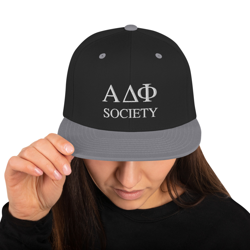 ADPS Greek Letters Snapback Hat - Image 2