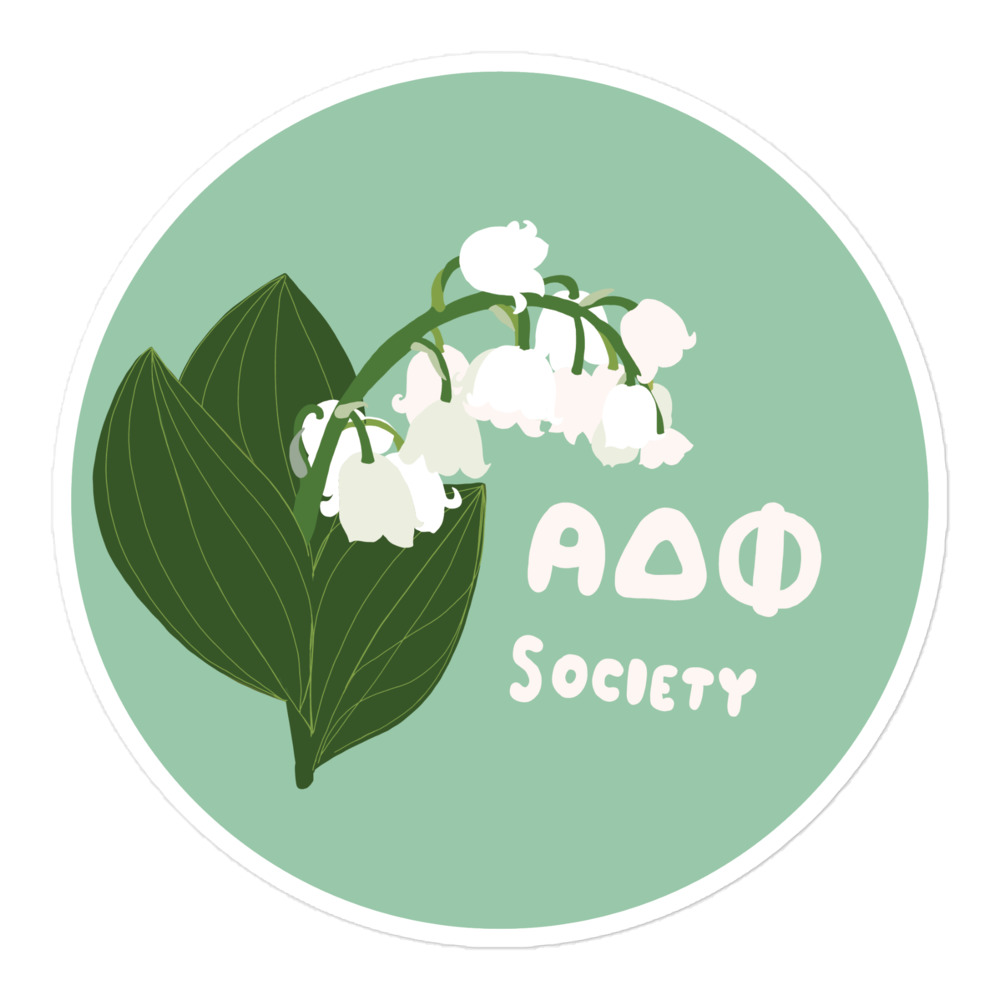 Lily of the Valley ADPS sticker