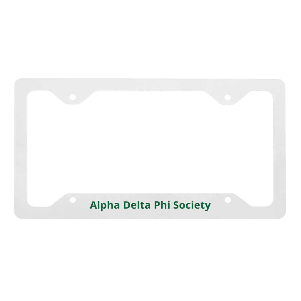 ADPS license plate frame